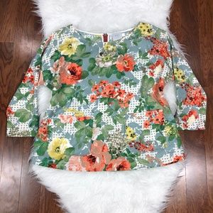 HD in Paris Anthropologie Bloomfield Floral Top